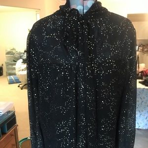 ModCloth holiday blouse size XL